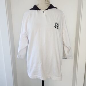 Chaus white sailing club shirt